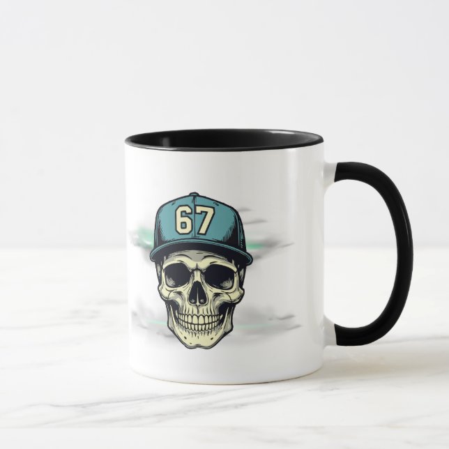 67 Skull Mug (Right)