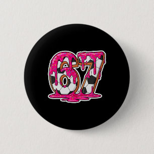 67 Soccer Ice Cream Drip Brain Rot Meme _1 6 Cm Round Badge