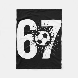 67 Soccer Impact For Kids Teens Athlete Coach Spor Fleece Blanket