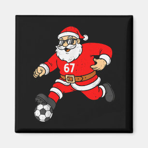 67 Soccer Santa Six Seven Meme Christmas Srt Men B Magnet