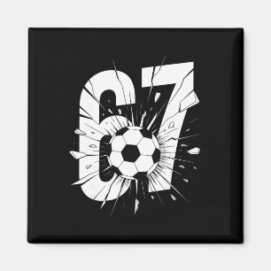 67 Soccer Six Seven 6 7 Meme 67 _2  Magnet