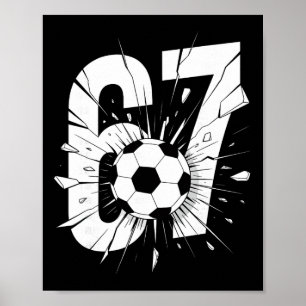 67 Soccer Six Seven 6 7 Meme 67 _2  Poster