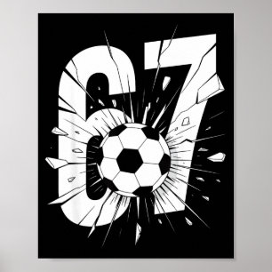 67 Soccer Six Seven 6 7 Meme 67 Poster