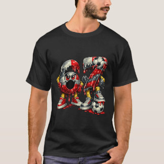 67 Soccer Six Seven Meme Alpha Boys And Girls Cool T-Shirt