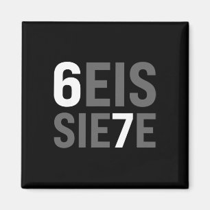67 Spanish Meme Seis Siete Six Seven Funny Spanish Magnet