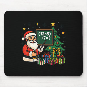 67 Teacher Santa Christmas Six Seven Meme Brainrot Mouse Pad