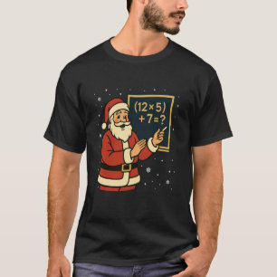 67 Teacher Santa Christmas Six Seven Meme Brainrot T-Shirt