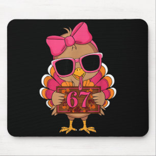 67 Thanksgiving Funny Turkey Family Thanksgiving 6 Mouse Pad