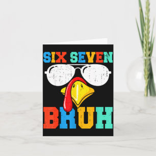 67 Thanksgiving Funny Turkey Thanksgiving 67 Turke Card