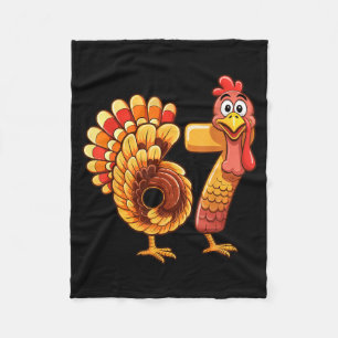 67 Thanksgiving Funny Turkey Thanksgiving 67 Turke Fleece Blanket