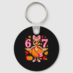 67 Thanksgiving Funny Turkey Thanksgiving 67 Turke Key Ring
