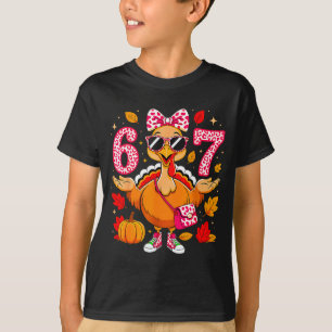 67 Thanksgiving Funny Turkey Thanksgiving 67 Turke T-Shirt