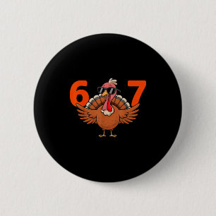 67 Thanksgiving Middle School 6 7 6 Cm Round Badge