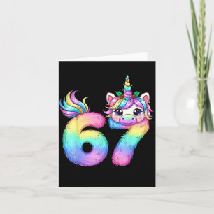 67 Unicorn Meme Girls Pajamas Funny Christmas Wome Card