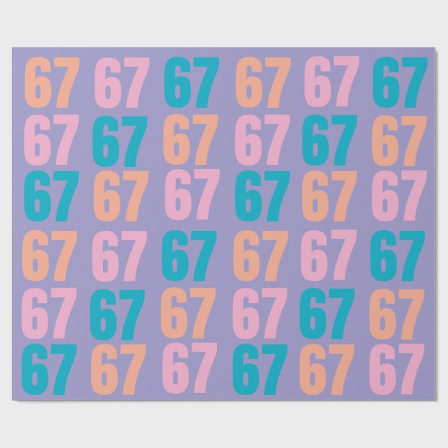67 Wrapping Paper (Flat)