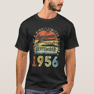 67 Year Old Awesome Since September 1956 67th Bda T-Shirt