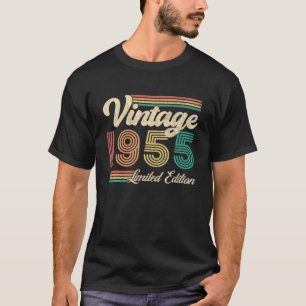 67 Year Old Gifts Born In 1955 Vintage 67Th Birthd T-Shirt