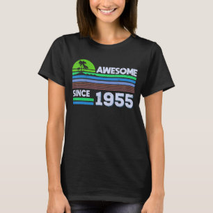 67 Years Old Men Women Awesome Since 1955 1 T-Shirt