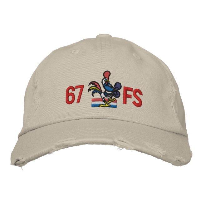 67FS Golf Hat with Callsign (Front)