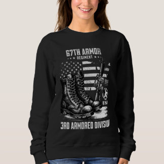 67th Armour Regiment 3rd Armoured Division Militar Sweatshirt