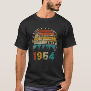 67Th Birthday Gifts 67 Years Old Awesome Since Jul T-Shirt