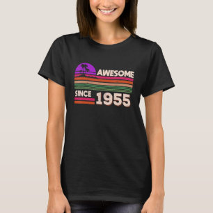 67th Birthday Men Women Awesome Since 1955 T-Shirt