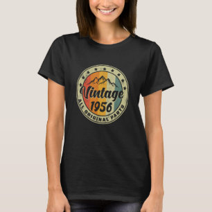 67th Birthday Shirt 1956 Birthday Women Men Vintag