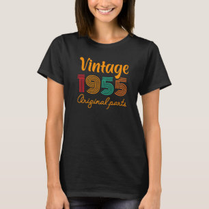 67th Birthday Vintage 1955 Year Birthday 1955 Orig T-Shirt