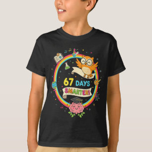 67th Day Of School Shirt 67 Days Smarter Teacher B