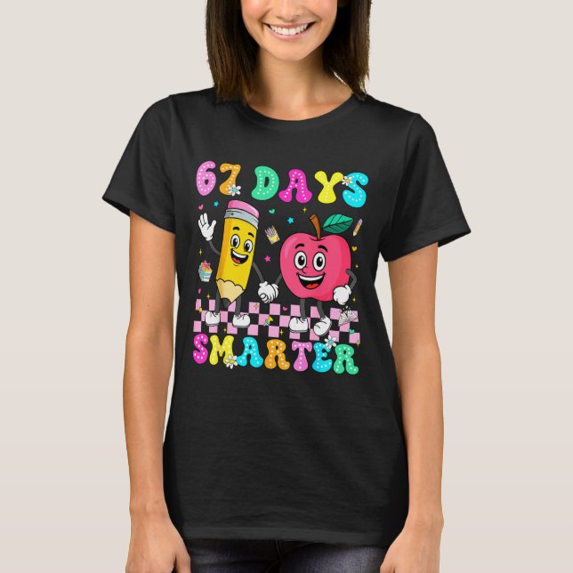 67th Day Of School Shirt 67 Days Smarter Teacher B (Front)