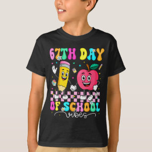 67th Day Of School Shirt 67 Days Smarter Teacher B
