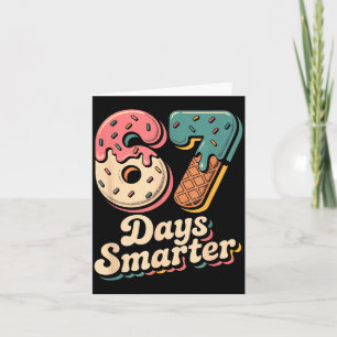 67th Day Of School Shirt 67 Days Smarter Teacher B Card