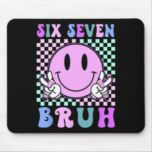67th Day Of School Shirt Six Seven Bruh Teacher Bo Mouse Pad