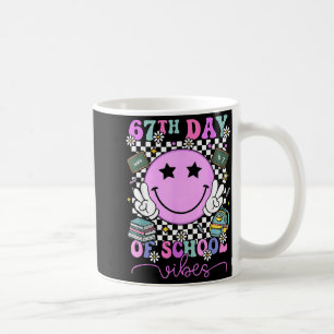 67th Day Of School Vibes Shirt 67 Days Smarter Smi Coffee Mug