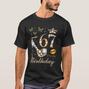67th It's My Birthday Party 67 Years Old 67th B-da T-Shirt