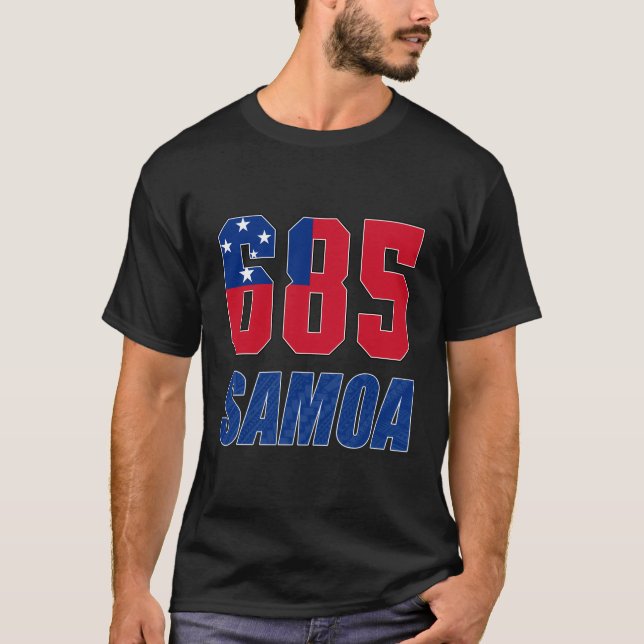 685 Samoa Design Clothing T-Shirt (Front)