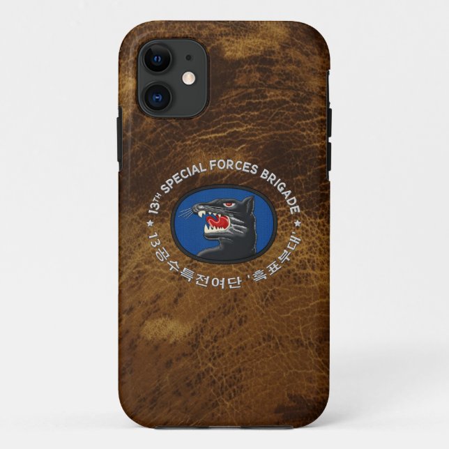 [68] 13th SF BDE Patch Special Edition Case-Mate iPhone Case (Back)