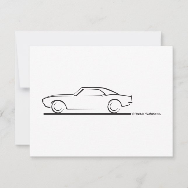 68 Camaro Hard Top BLK (Front)