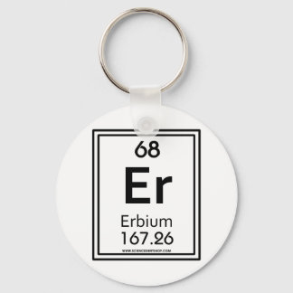 68 Erbium Key Ring