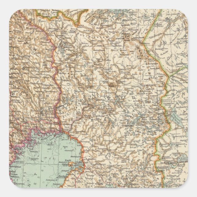 68 Finland Square Sticker (Front)