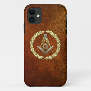 [68] Master Mason, 3rd Degree [Gold] Case-Mate iPhone Case