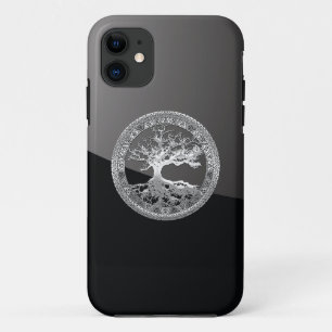 [68] Silver Celtic Tree of Life Case-Mate iPhone Case