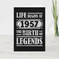 68 Year Old 1957 Birth Of Legend 68th Birthday
