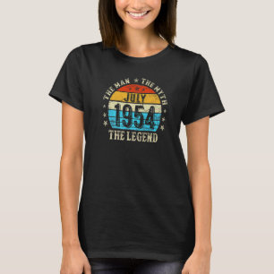 68 Year Old The Man Myth Legend July 1954 68th Bir T-Shirt