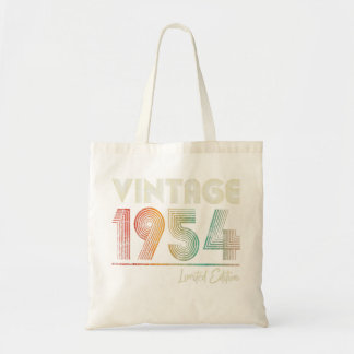 68 Years Old Vintage 1954 68th Birthday Gifts for Tote Bag
