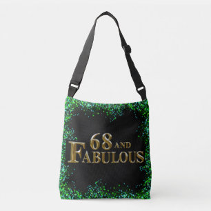 68th Birthday Crossbody Bag