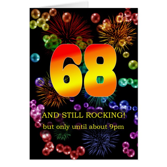 68th Birthday Still Rocking (Front)