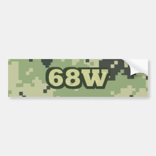 68W BUMPER STICKER
