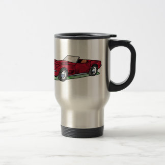 69 Corvette Sting Ray Roadster Travel Mug