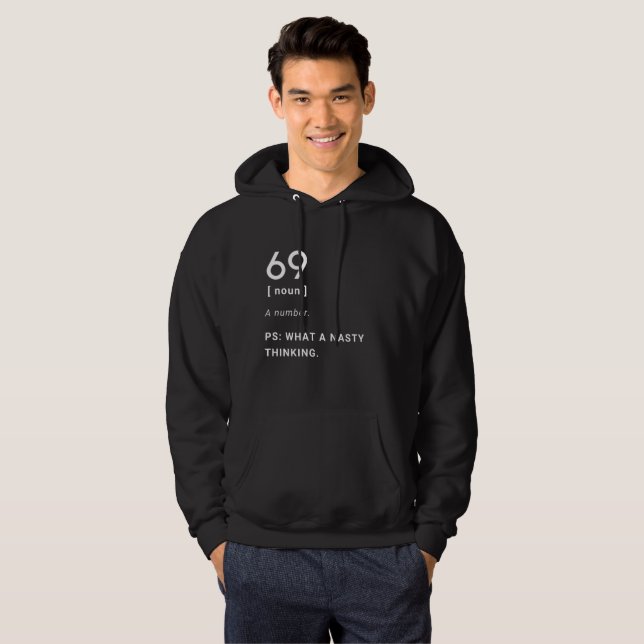 69 funny definition hoodie (Front Full)